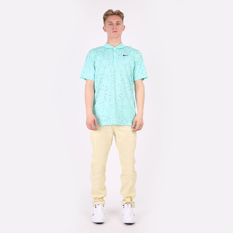 Поло Nike Dri-FIT Victory Printed Golf Polo (CU9841-307)  - цена, описание, фото 5